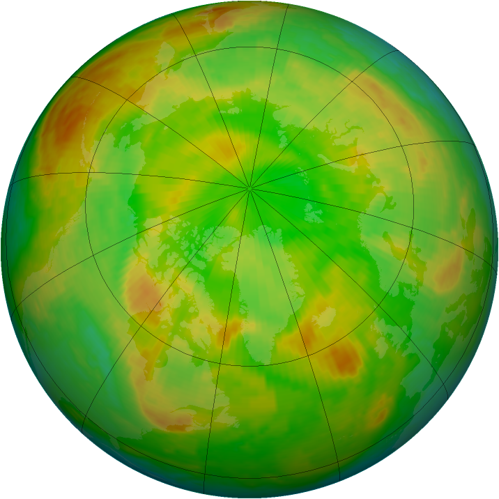 Arctic ozone map for 02 June 2002